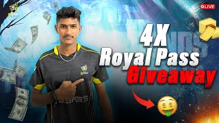 4K SPECIAL 4x ROYAL PASS GIVEAWAY🔥🏆 SCRIMS CUSTOMS  bgmilive kannadalivestreaming 🔥viralshorts [upl. by Adnanref]