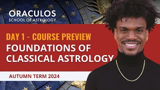 Foundations of Classical Astrology Course DAY 1 w Astrologer Mychal A Bryan [upl. by Lyle32]