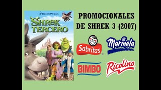 Promocionales De Shrek Tercero 2007 ES [upl. by Ahseym]