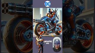 DC superhero but a cyborg and a war motorcycle dc superhero marvel avengers shorts [upl. by Aaron]