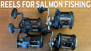 Choosing The Right Reels For Salmon Fishing Lake Michigan [upl. by Ingham298]