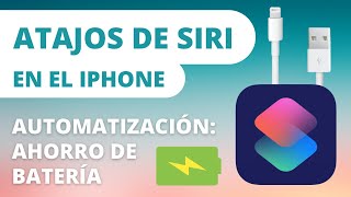 3 automatizaciones para la batería de tu iPhone 📲  Atajos en iPhone Batería [upl. by Ellehsyt]