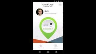 The New Great Clips App with Online CheckIn  Android Version [upl. by Crow]