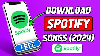 How to Download Songs From Spotify 2024 Updated [upl. by Kcirddec]