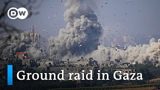 Gaza update Israel intensifies bombing on Gaza prepares for expected ground operation  DW News [upl. by Chap133]