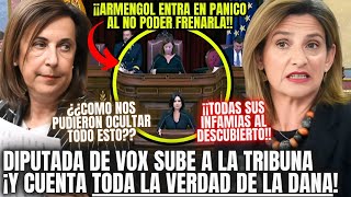 Diputada de VOX ¡DEJA EN SHOCK AL CONGRESO😱¡REVELA LO QUE OCULTA TERESA RIBERA y ROBLES de la DANA [upl. by Eward]