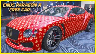 GTA 5 ONLINE 🔥 Comment Gagner La Voiture Du Casino 💯 Roue De La Fortune  Enus Paragon R 💥 FREE CAR [upl. by Wilmer]