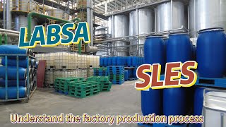 chemical sles production processSodium dodecyl ether sulfatelabsa plantproduction [upl. by Musihc]