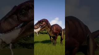 Allosaurus vs Goat  JWE2 JPOG mod [upl. by Hterrag145]