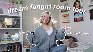 dream fangirl room tour my very bookishfangirl coded room 2024  bookshelf tour 📖🎀🪩🍒🧸 [upl. by Tterraj65]