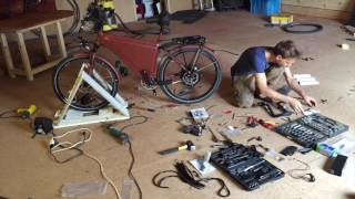 Building an Electric Bicycle from scratch DIY [upl. by Laenej]