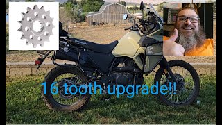 KLR 650 More Speed [upl. by Etan]