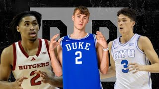 Reacting To Bleacher Reports NEW 2025 NBA Mock Draft [upl. by Adnar]