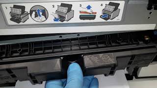 HOW TO REPLACE DRUM CARTRIDGE ON HP LASERJET CP1025 COLOR [upl. by Ahsenad]