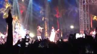 Bad Peace  Jhene Aiko Ft Childish Gambino Live  Coachella Music Festival 2014 [upl. by Erodasi]