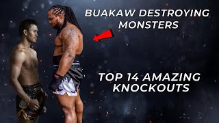 Buakaws Brutal Knockouts Destroying Monsters [upl. by Timi895]