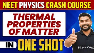 THERMAL PROPERTIES OF MATTER in 1 Shot  All Concepts Tricks amp PYQs  NEET Crash Course  UMMEED [upl. by Derwin577]