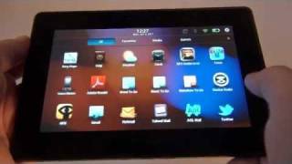 BlackBerry PlayBook Review  tabletnewscom [upl. by Fusco]