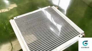 high pressure oil air cooler heat exchanger for compressor leak test video adamguotrustcom [upl. by Amber]