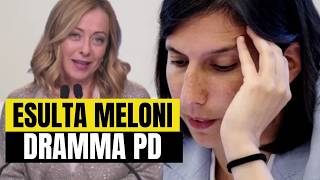 Sondaggi Meloni esulta dramma Pd i risultati [upl. by Demott]