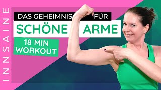 Schöne Arme Workout  12 einfache Übungen für straffe Oberarme [upl. by Perrin546]