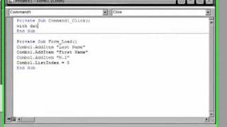 How to search in database VB 60 [upl. by Arimahs]