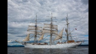 Les grands voiliers de la Tall Ships Regatta débarquent pour Bordeaux Fête le Vin [upl. by Damian]