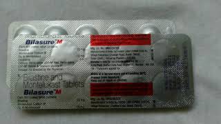 Bilastine and Montelukast tablet  Bilasure M tablet  Uses  Dosage  Sideeffects and Precautions [upl. by Jayne170]