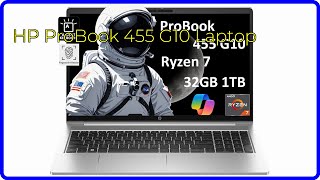 REVIEW 2024 HP ProBook 455 G10 Laptop ESSENTIAL details [upl. by Okram621]