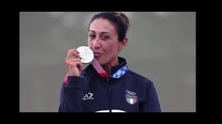 quotItalys Diana Bacosi amp Gabriele Rossetti Clinch Gold in Mixed Skeet Team Final  Paris 2024 [upl. by Eiznikam]