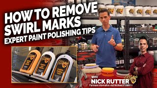 How To Remove Swirl Marks  Expert Paint Polishing Tips  McKee’s 37 [upl. by Ydne952]