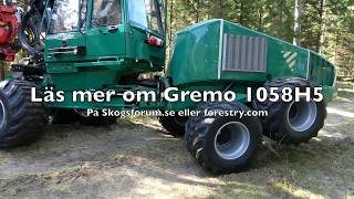 Gremo 1058 H5  Världspremiär för ny skördare [upl. by Nikaniki]