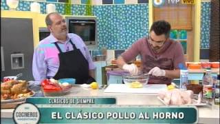 Pollo al horno con papas y batatas Parte 1 [upl. by Ecirp]