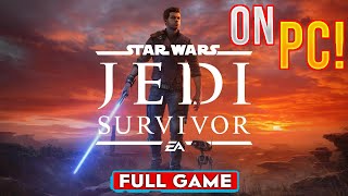 Star Wars Jedi Survivor FULL PC GAME 2024 100 WORKING  FREE MULTIPLAYER On NEXUSGames [upl. by Ahsiekram]