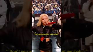 Rosé sing APT ❤️🥰 With lyrics blackpink rosé apt editbyfatima shorts [upl. by Melania300]