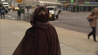 Watch How People React in New York City When Woman Dresses in Full Veil [upl. by Dita200]