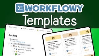 Workflowy in 2023 Templates Tutorial [upl. by Patrizius163]