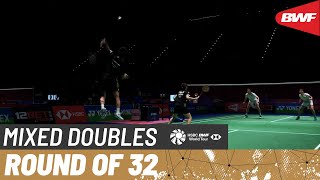 YONEX All England Open 2023  TangTse HKG vs WatanabeHigashino JPN 2  R32 [upl. by Sochor]