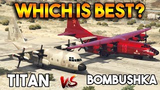 GTA 5 ONLINE  BOMBUSHKA VS TITAN WHICH IS BEST [upl. by Melisa]