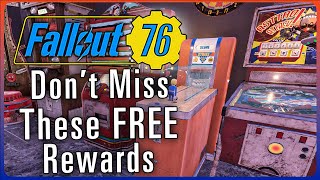 Dont Miss Picking Up These New Free Rewards In Fallout 76 [upl. by Tehcac848]