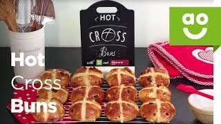 Hot Cross Buns  Neff Recipes  aocom Recipes [upl. by Aniale301]