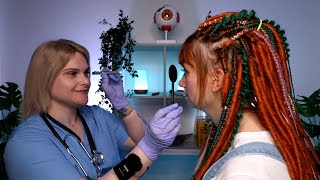 ASMR Real Person Doctor Check Up [upl. by Enidualc808]