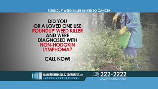 RoundUp Weed Killer Lawsuits – Handler Henning amp Rosenberg [upl. by Jillana451]