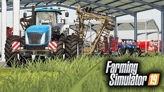 WORKING THE HARDI SPRAYER  FS19 [upl. by Prima371]