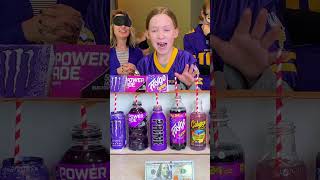 Do All Purple Drinks Taste the Same game family challenge [upl. by Haral]