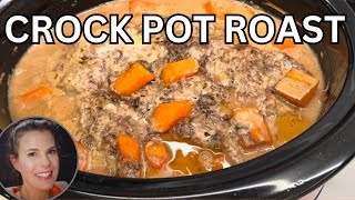 Crock Pot Roast  The Ultimate Easy Dinner Recipe [upl. by Brosine]