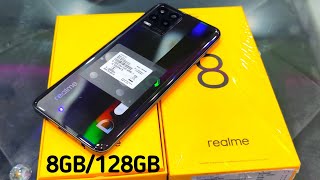 Realme 8 8GB128GB Unboxing  First Look amp Review  Realme Price Specifications amp More Realme [upl. by Rodolph869]