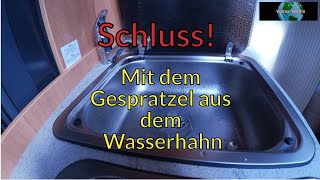 Einfach tauschen Wasserhahn wechseln im Kastenwagen [upl. by Ashjian240]