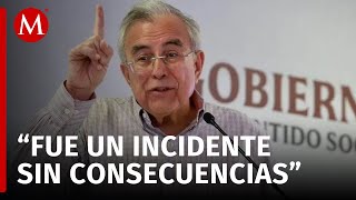 Gobernador de Sinaloa minimiza hechos violentos asegura que quotestá tranquiloquot el estado [upl. by Jeffcott]