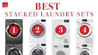 Stackable Washer Dryer  Top 4 Best Sets [upl. by Evanne747]